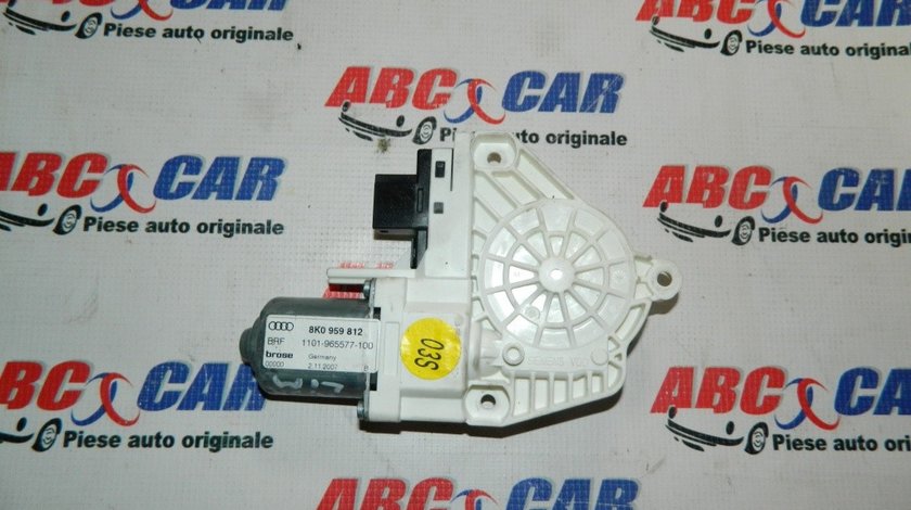 Motoras macara usa dreapta spate Audi Q5 8R Limuzina cod: 8K0959812 model 2012