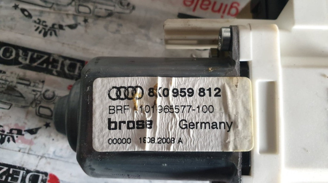 Motoras macara usa dreapta spate Audi Q5 cod piesa : 8K0959812