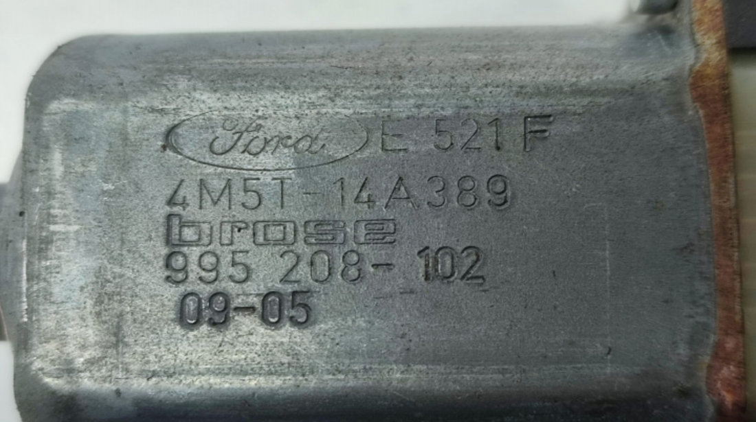 Motoras macara usa stanga fata 4m5t-14a389 Ford Focus 2 [2004 - 2008]