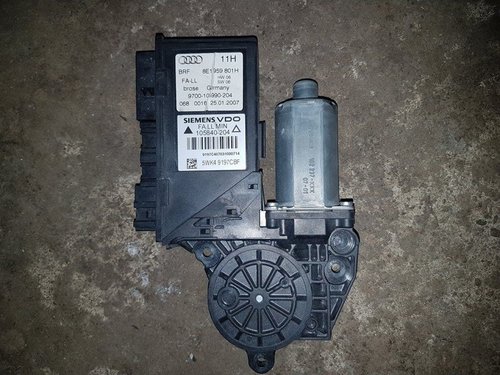 Motoras macara usa stanga fata 8e1959801h audi a4 b7