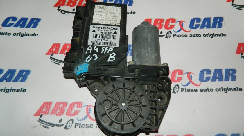 Motoras macara usa stanga fata Audi A4 B6 cod: 8E1959801B model 2003