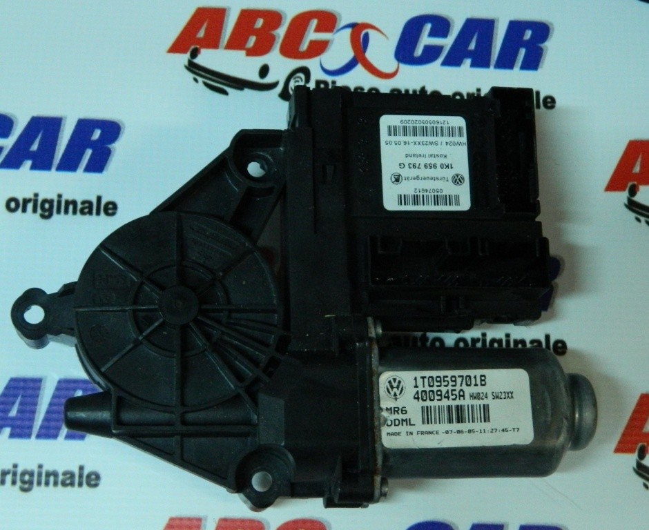 Motoras macara usa stanga fata VW Golf 5 2005-2009 Cod: 1K0959793G