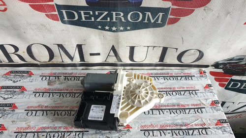Motoras macara usa stanga fata VW Scirocco III cod piesa : 5K0959793A / 1Q0959701H