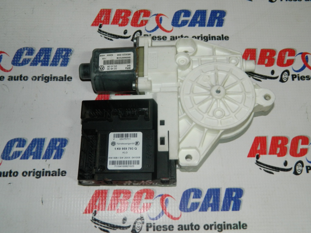Motoras macara usa stanga fata VW Touran cod: 1K0959793Q / 5N0959701B