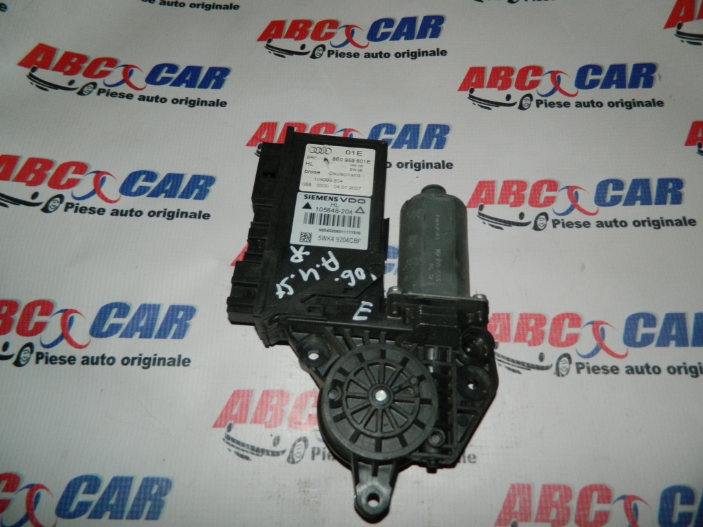 Motoras macara usa stanga spate Audi A4 B7 cod: 8E0959801E model 2007