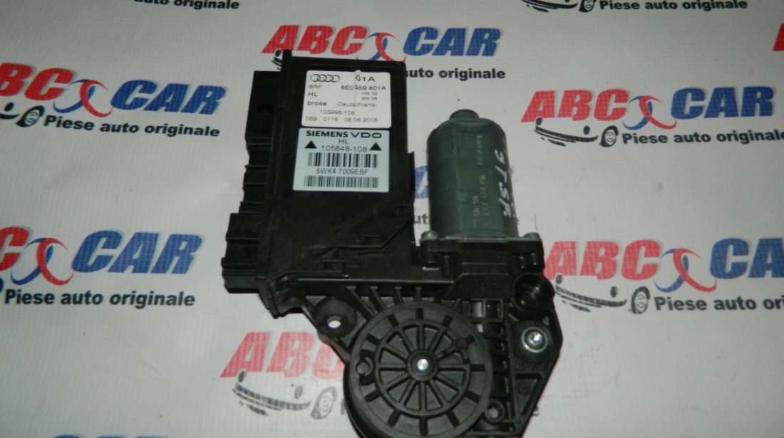 Motoras macara usa stanga spate Audi A4 B7 cod: 8E0959801A