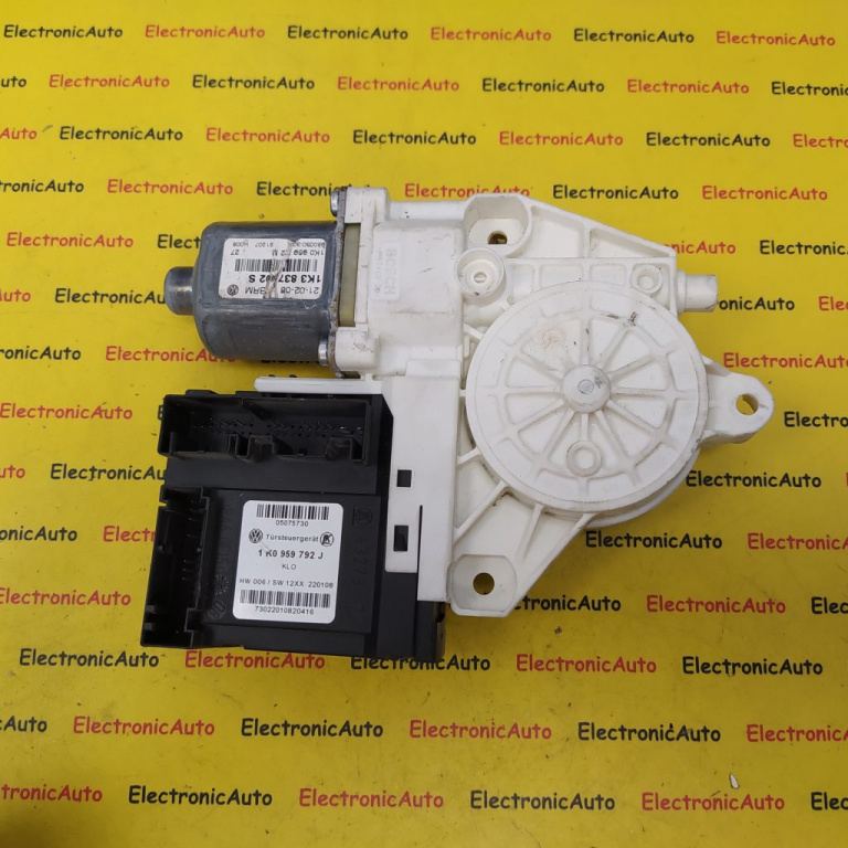 Motoras Macara Volkswagen, 1K3837402S, 1K0959792J