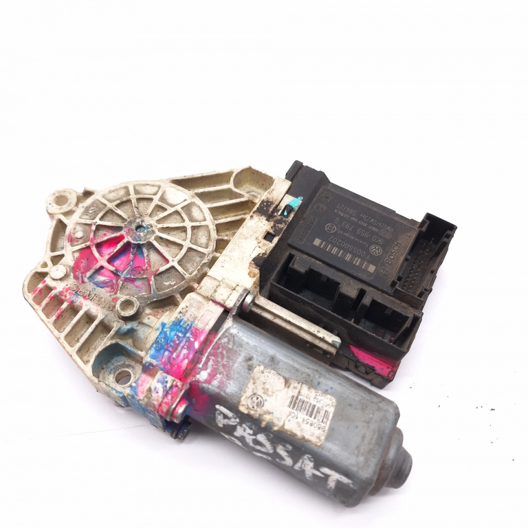 Motoras Macara Vw Passat B6 2005-2010 Fata Stanga 1K0959793G, 1K0959701K, F005S00202, 980851109, 58421, 992729105, 7746015005 Bosch