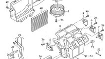 Motoras reglaj aeroterma Audi A4 B7 (8E) Berlina 2...