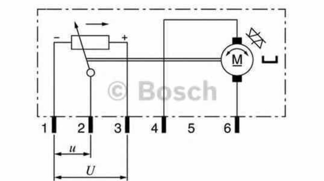 Motoras reglare / reglaj far / faruri Producator BOSCH 0 132 801 141