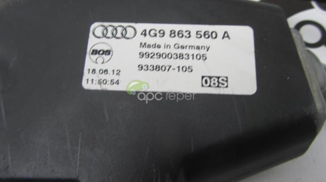 Motoras rulou portbagaj electric Audi A6 4G cod 4G9863560A