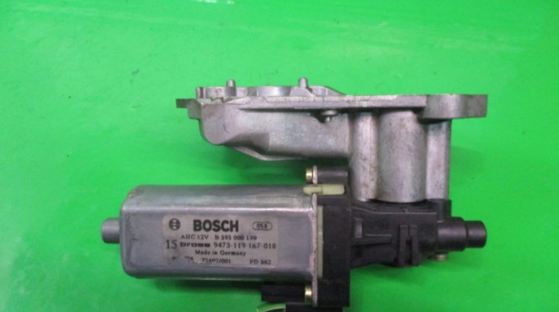 MOTORAS SCAUN BOSCH DREAPTA FATA COD 393000199 SAAB 9-5 FAB. 1997 - 2009 ⭐⭐⭐⭐⭐