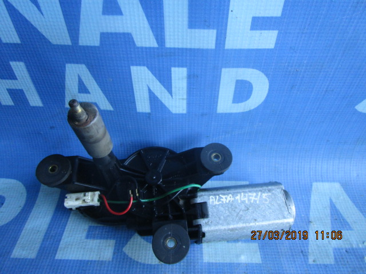 Motoras stergatoare Alfa Romeo 147; MS259600 (spate)