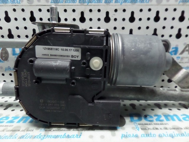 Motoras stergator fata, 1Z1955119C, Vw Jetta 3 (1K2) 2005-2010 (id:202075)