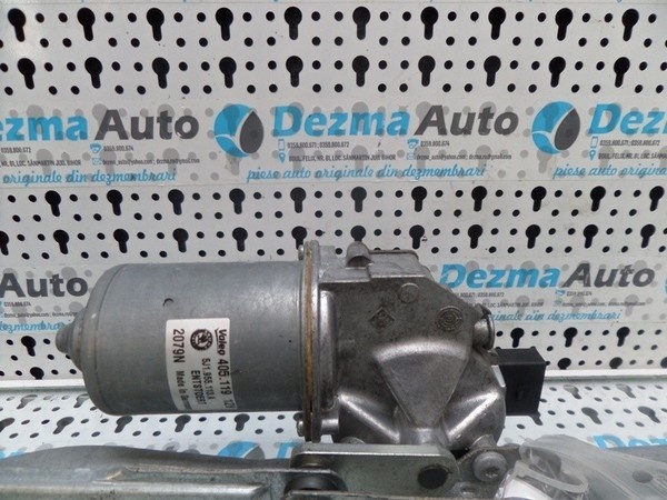 Motoras stergator fata, 5J1955113A, Skoda Fabia 2 Combi (5J) 2007-2014, (id.164449)