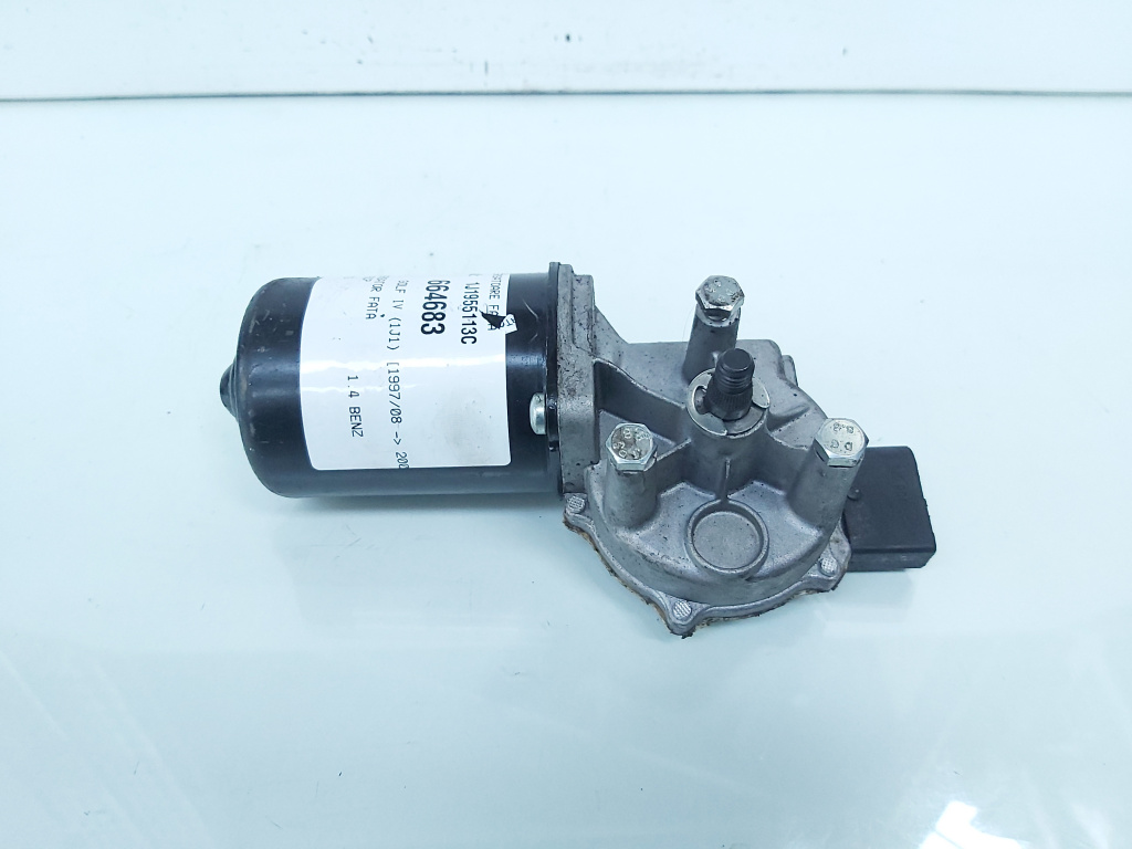Motoras stergator fata, cod 1J1955113C, Vw Golf 4 (1J1) (id:664683)