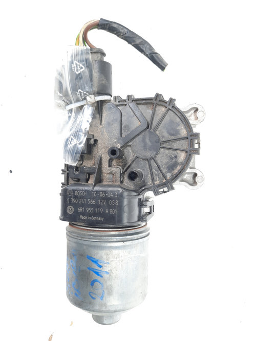 Motoras stergator fata, cod 6R1955119A, Vw Polo (6R) (id:487283)