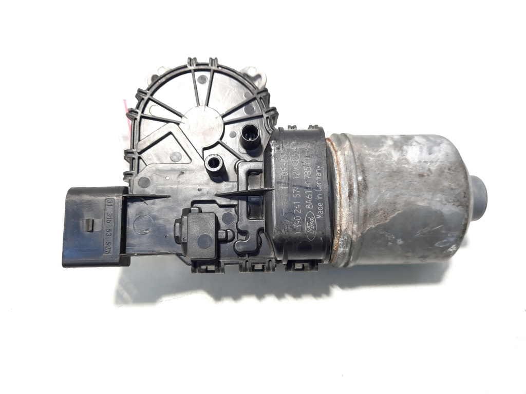 Motoras stergator fata, cod 8A61-17B571-AB, Ford Fiesta 6 (id:502324)