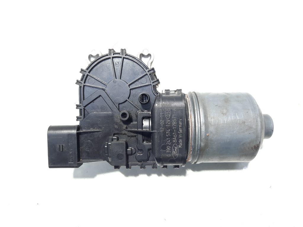 Motoras stergator fata, cod 8A61-17B571-AB, Ford Fiesta 6, (id:506447)