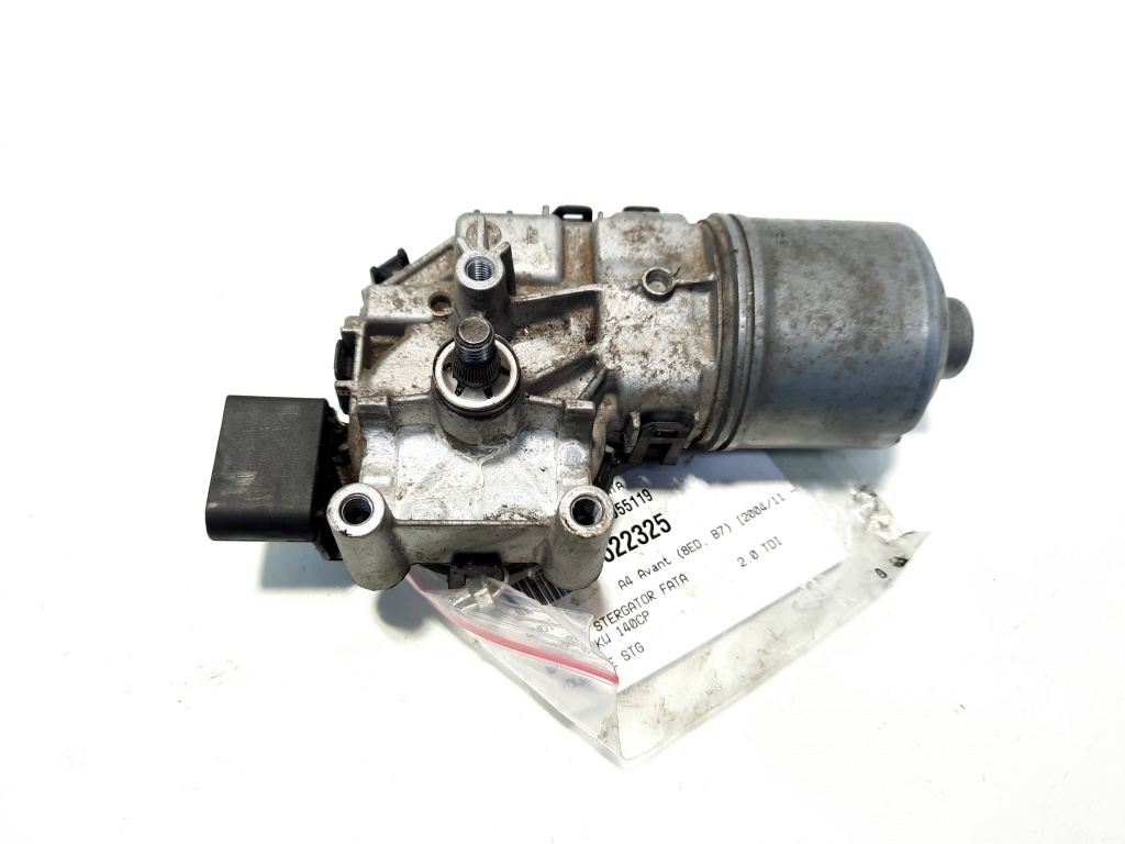 Motoras stergator fata, cod 8E1955119, Audi A4 Avant (8ED, B7) (id:522325)