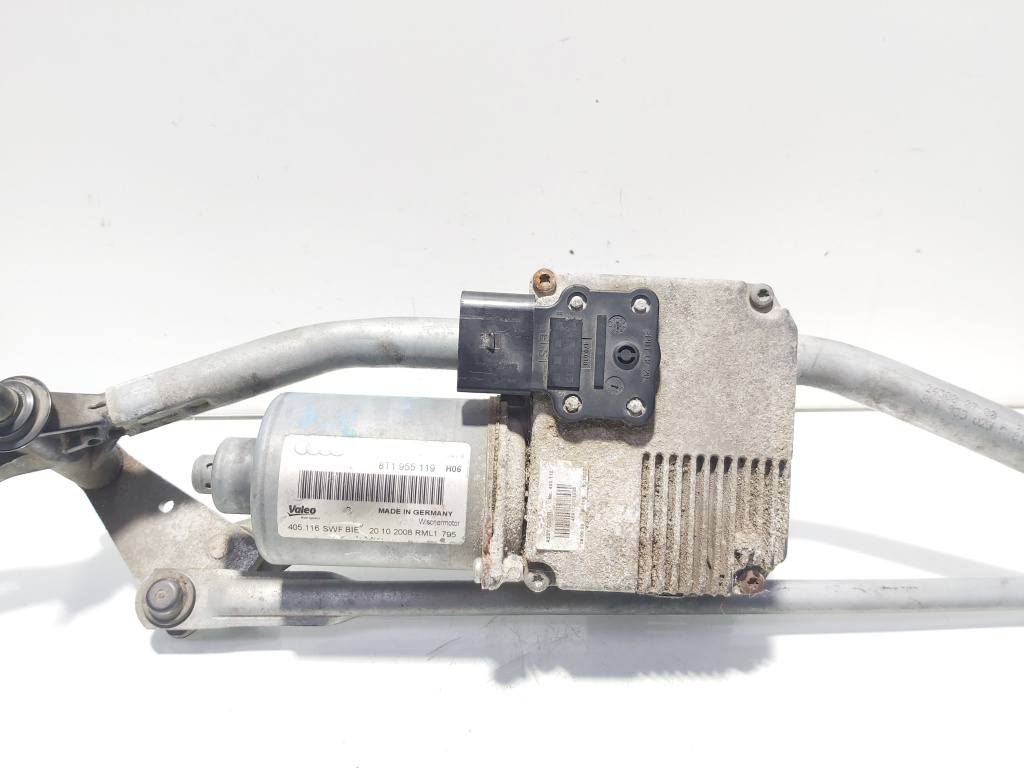 Motoras stergator fata, cod 8K1955119A, Audi A4 Avant (8K5, B8) (id:636607)