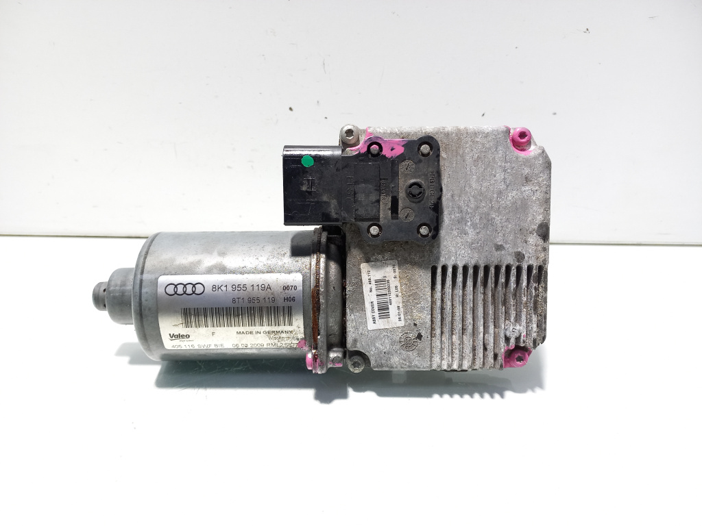 Motoras stergator fata, cod 8K1955119A, Audi A5 (8T3) (idi:630368)