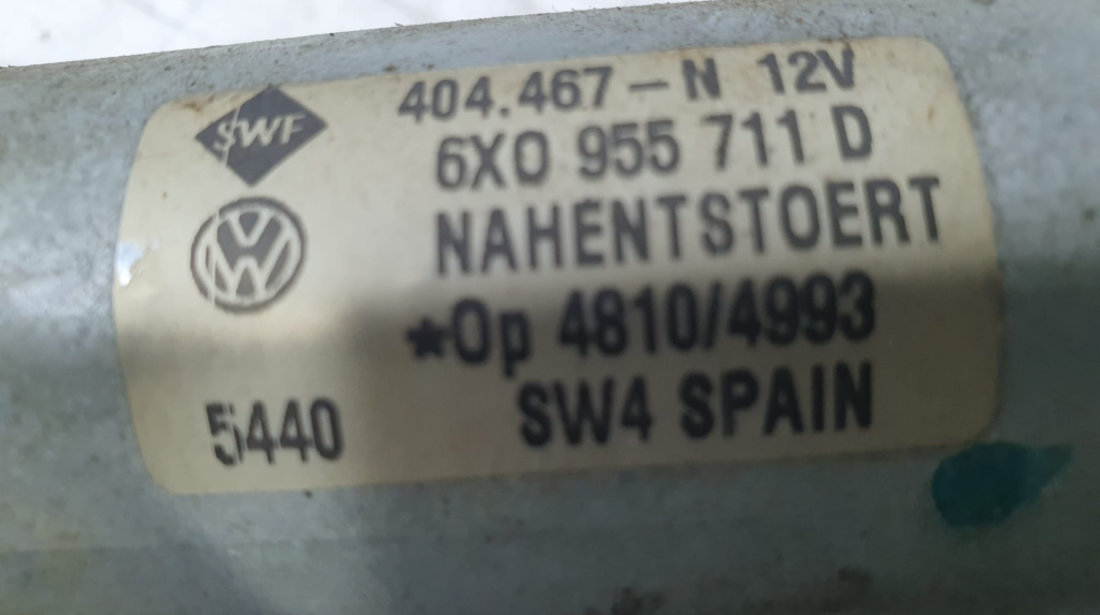 Motoras stergator haion 6x0955711d Seat Arosa 6H [1997 - 2004]
