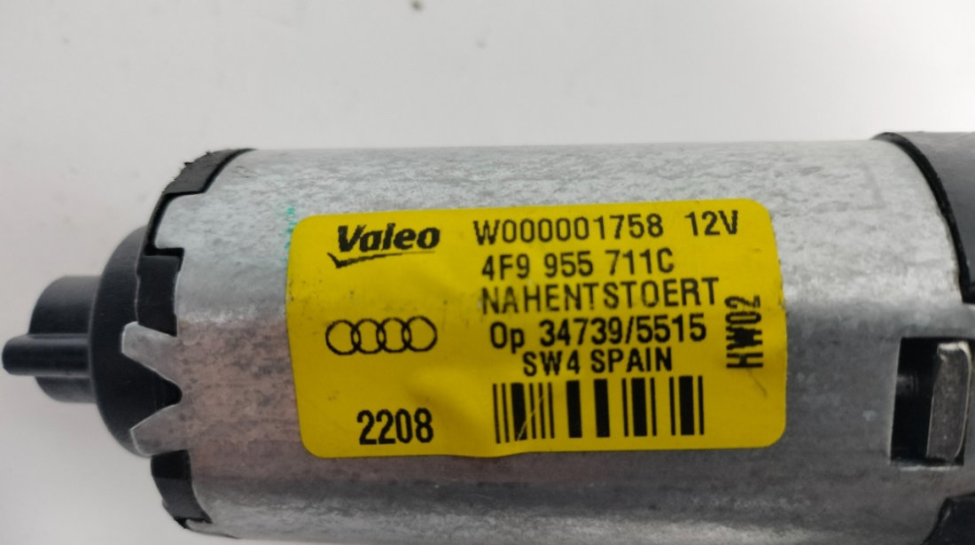 Motoras stergator haion AUDI A4 IV Avant (8K5, B8) [ 2007 - 2015 ] TDI (CAGA, CJCA, CMEA, CMFA) 105KW|143HP VAG OEM 4F9955711C