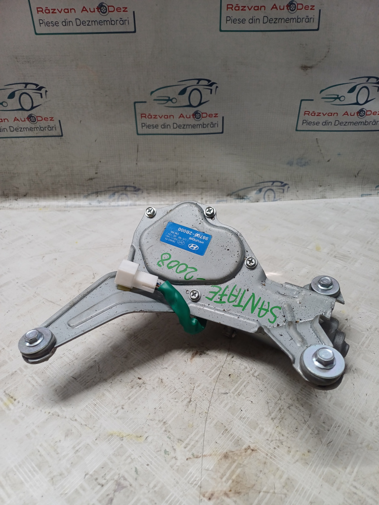 Motoras stergator haion Hyundai Santa Fe - Motorina 2008, 987002B000
