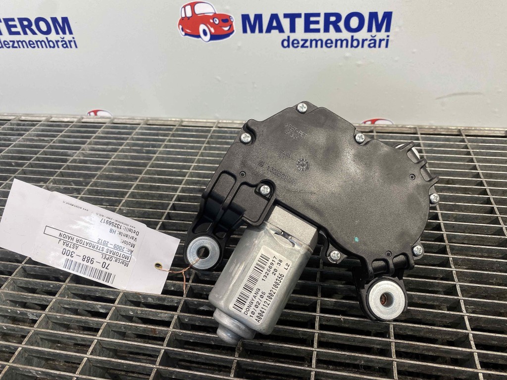 MOTORAS STERGATOR HAION OPEL ASTRA J - -