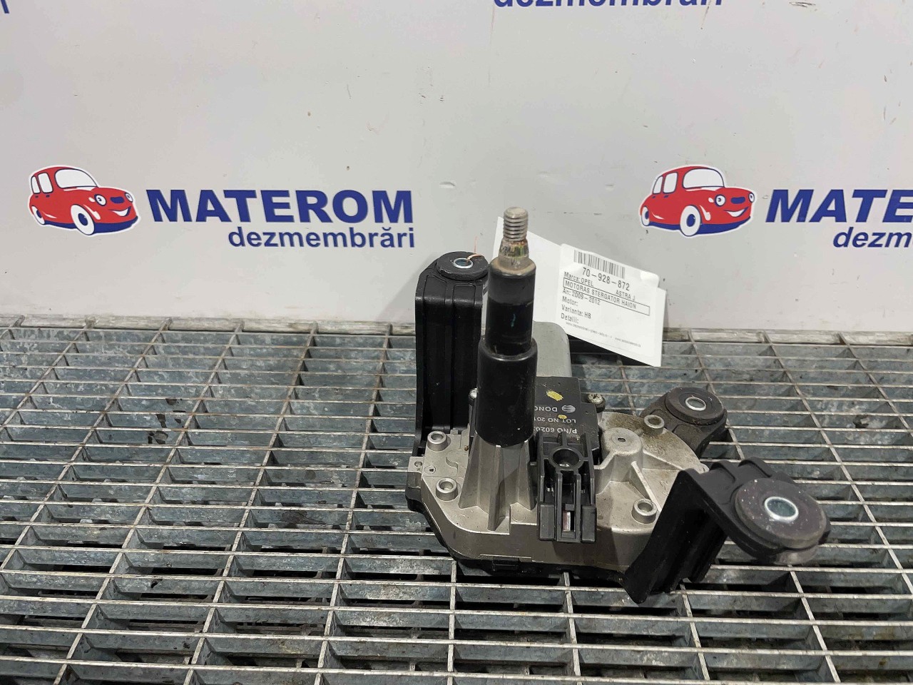 MOTORAS STERGATOR HAION OPEL ASTRA J ASTRA J - - (2009 2012)