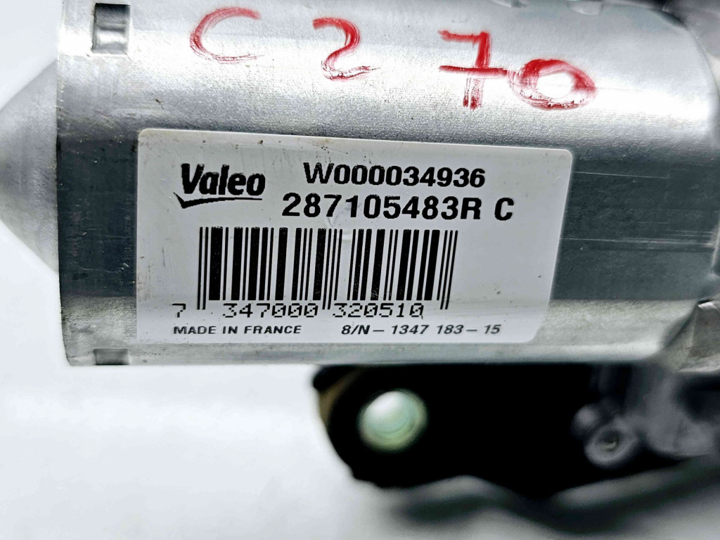 Motoras stergator haion Renault Clio 4 (B98) Hatchback [Fabr 2012-2020] 287105483R