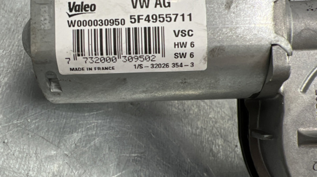 Motoras stergator haion Skoda Octavia 3 Combi 1.6 TDI DSG 7 Automat, 105cp sedan 2014 (5F4955711)