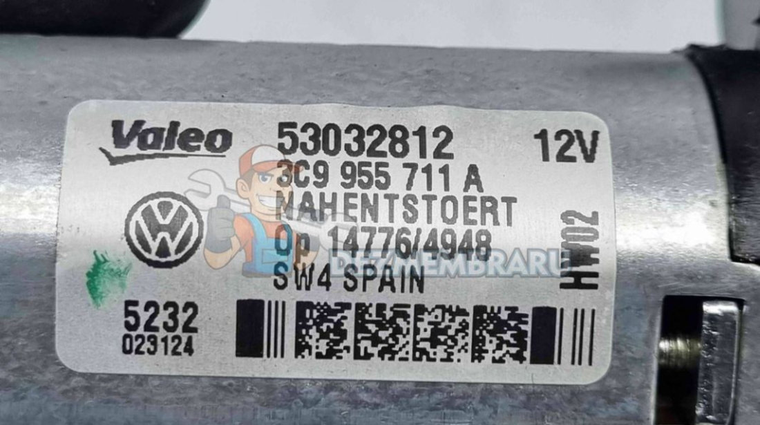 Motoras stergator haion Volkswagen Passat B7 (365) Variant [Fabr 2010-2014] 3C9955711A