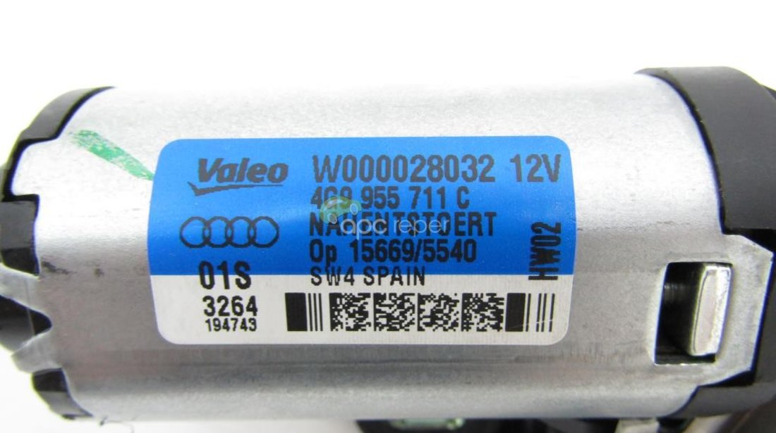 Motoras stergator luneta Audi Q3 8U - Cod: 4G9955711C