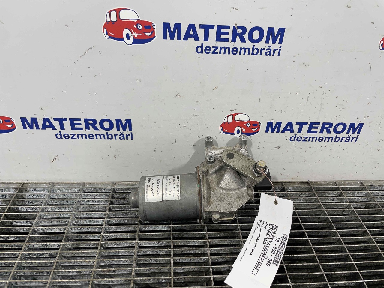 MOTORAS STERGATOR PARBRIZ AUDI A1 - - (2010 2014)