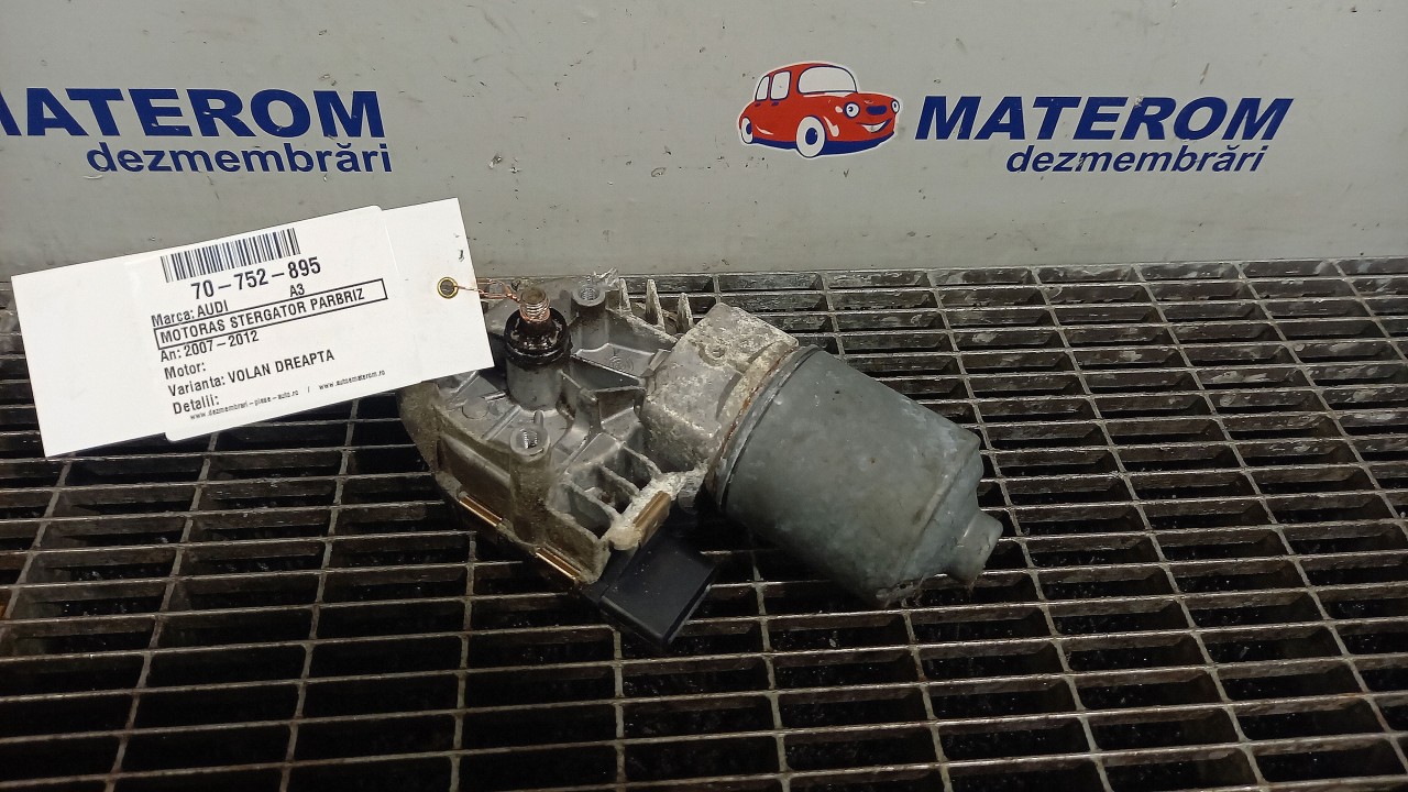 MOTORAS STERGATOR PARBRIZ AUDI A3 A3 - - (2007 2012)