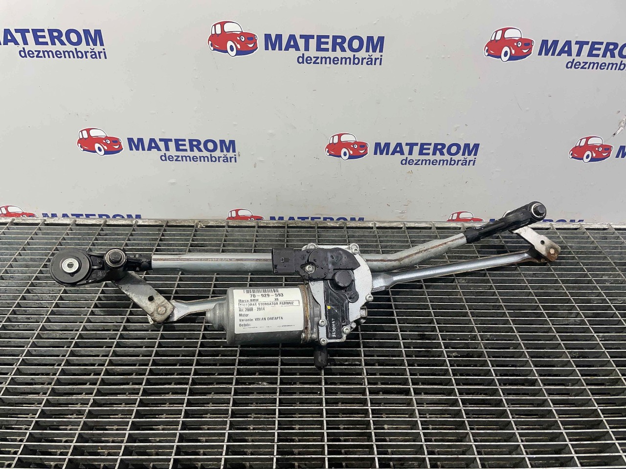 MOTORAS STERGATOR PARBRIZ BMW X6 - - (2008 2014)