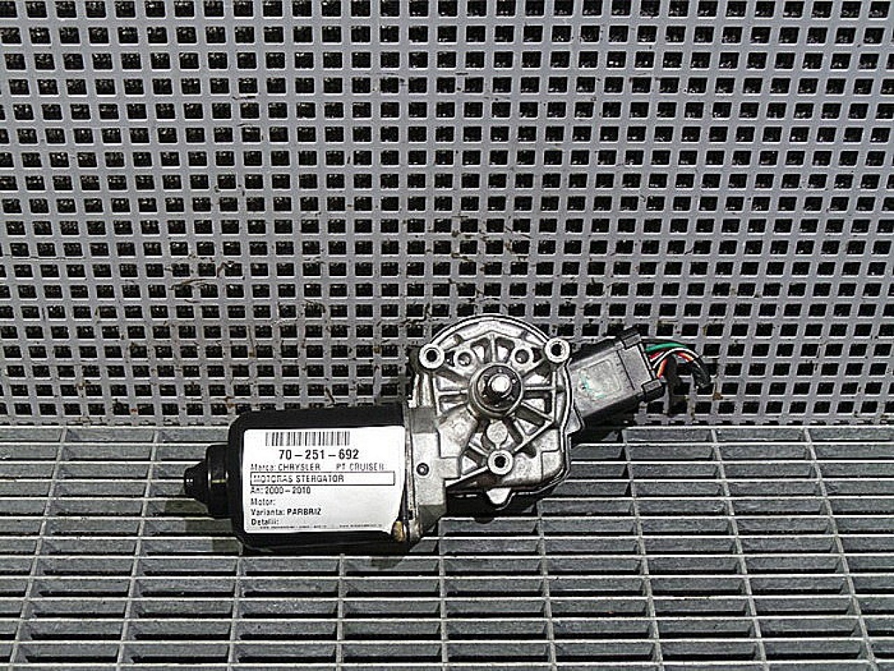 MOTORAS STERGATOR PARBRIZ CHRYSLER PT CRUISER PT CRUISER - - (2000 2010)