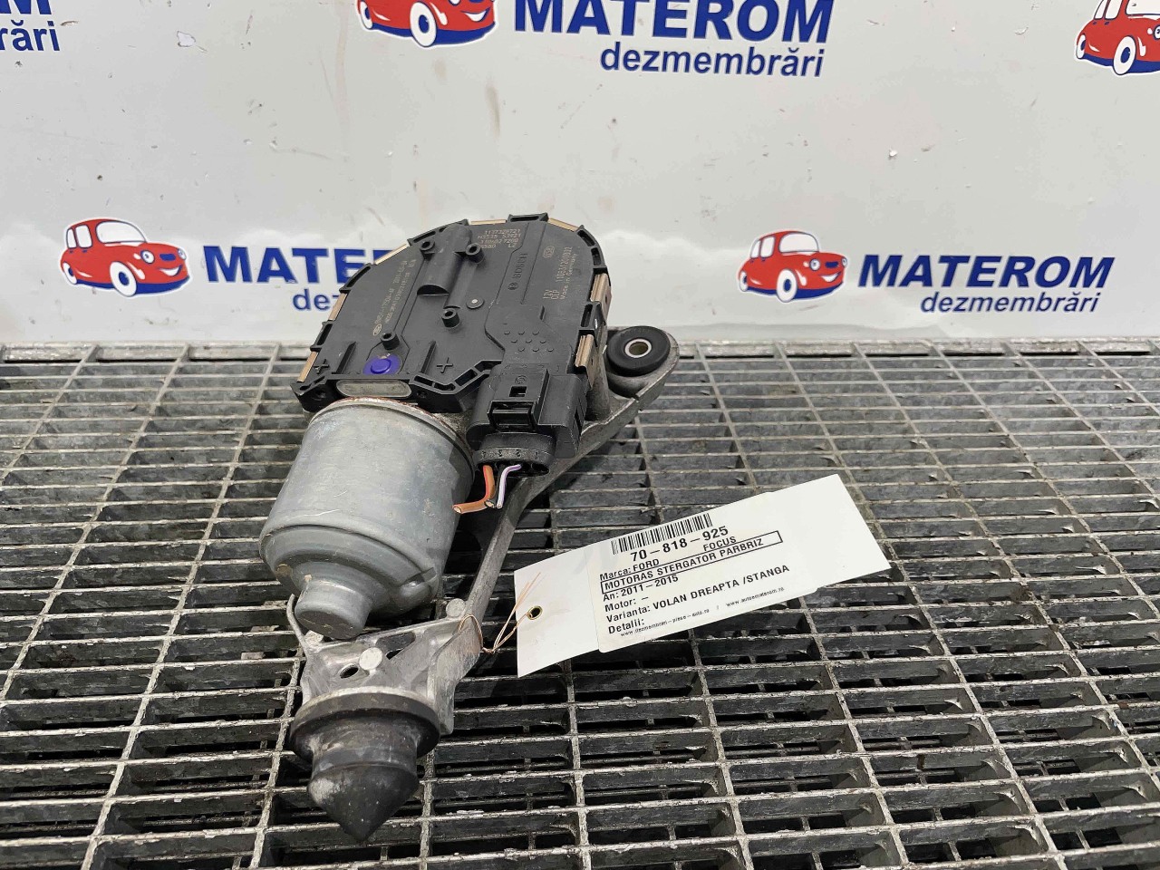 MOTORAS STERGATOR PARBRIZ FORD FOCUS FOCUS - - (2011 2014)