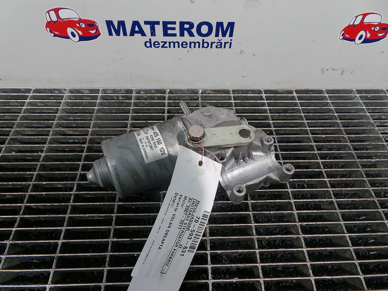 MOTORAS STERGATOR PARBRIZ JAGUAR XF XF - - (2007 2011)