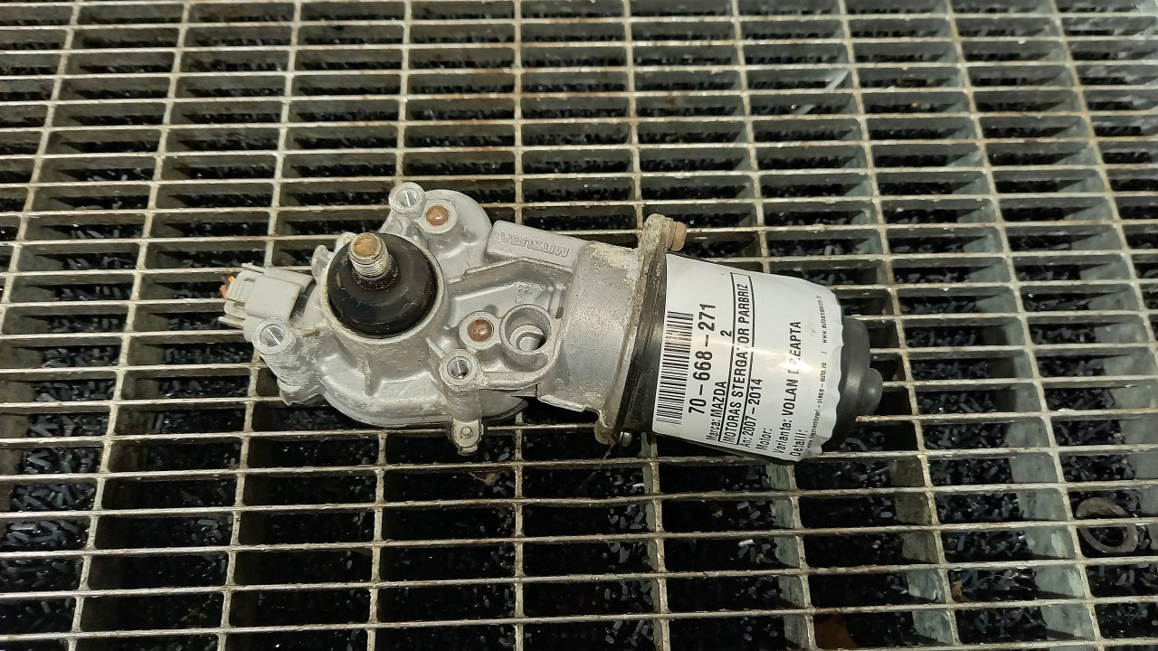 MOTORAS STERGATOR PARBRIZ MAZDA 2 - - (2007 2014)