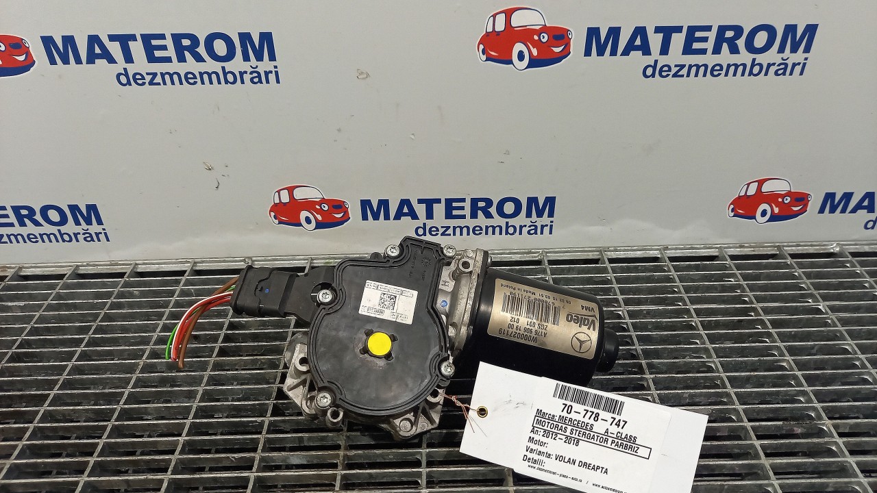 MOTORAS STERGATOR PARBRIZ MERCEDES A-CLASS A-CLASS - - (2012 2018)