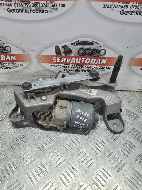 Motoras stergator parbriz Mercedes-Benz S Class W221 3.0 Motorina 2009, 2218204242
