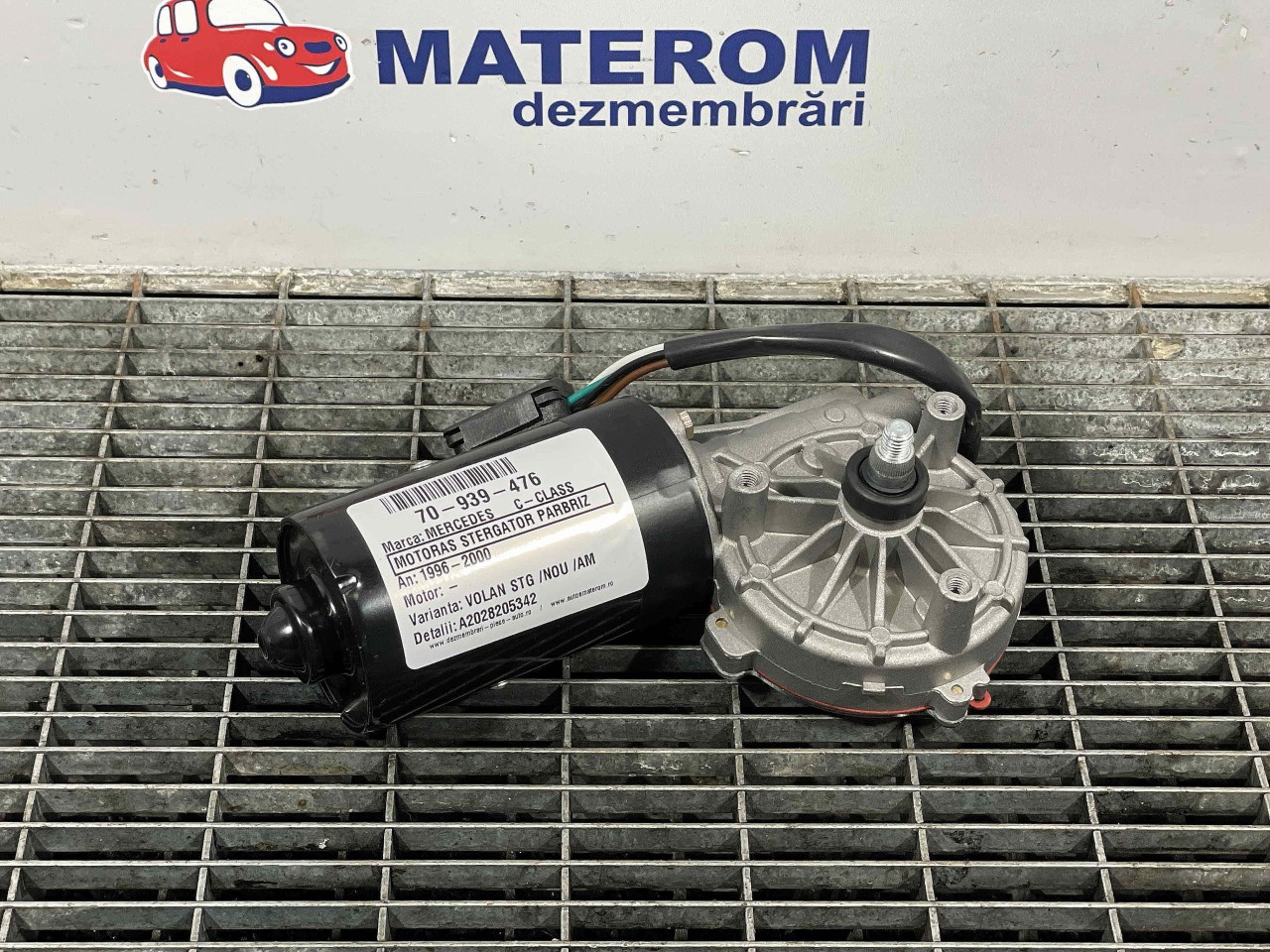 MOTORAS STERGATOR PARBRIZ MERCEDES C-CLASS - - (1996 2000)