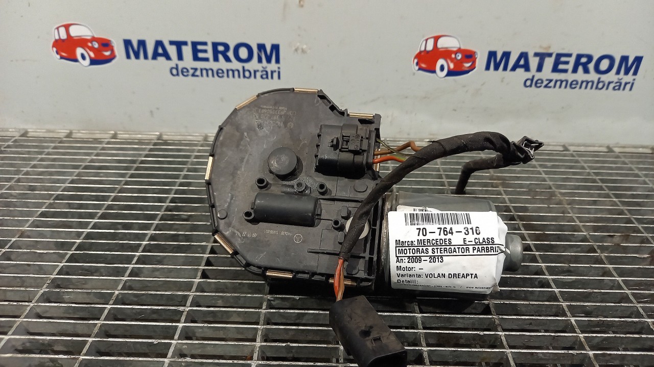 MOTORAS STERGATOR PARBRIZ MERCEDES E-CLASS E-CLASS - - (2009 2013)
