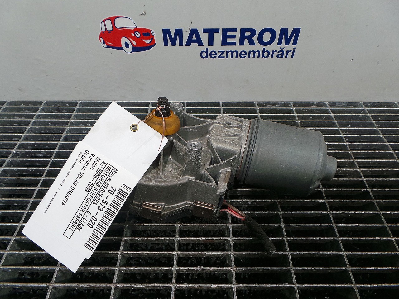 MOTORAS STERGATOR PARBRIZ MERCEDES E-CLASS E-CLASS - - (2005 2009)