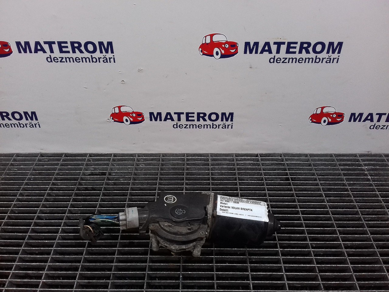 MOTORAS STERGATOR PARBRIZ MITSUBISHI OUTLANDER OUTLANDER - - (2001 2006)