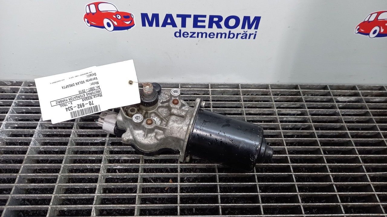 MOTORAS STERGATOR PARBRIZ NISSAN X-TRAIL X-TRAIL - - (2007 2010)
