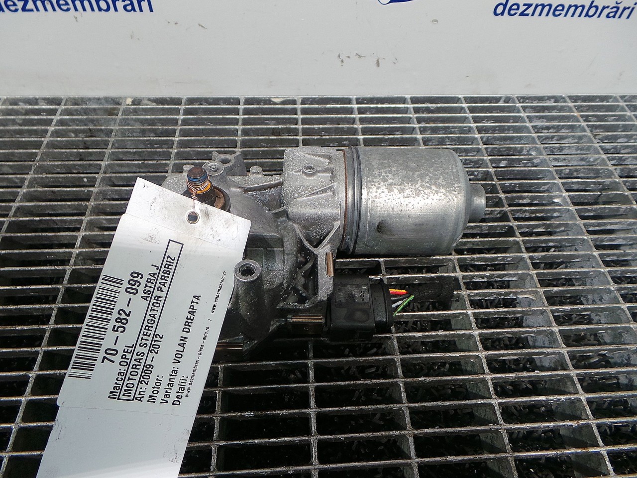 MOTORAS STERGATOR PARBRIZ OPEL ASTRA J ASTRA J - - (2009 2012)